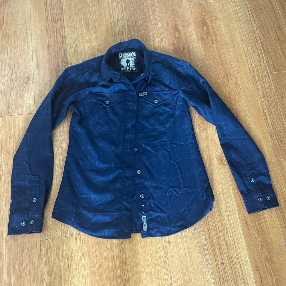 Dixxon Flannel, Navy Blue - The Myers